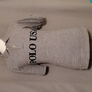 Ralph Lauren Polo Gray Polo USA Shirt